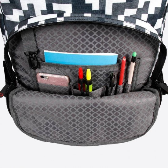 J World Lunar Laptop Rolling Backpack 19.5 Inch, Camo