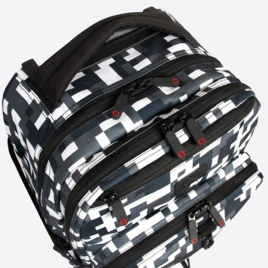 J World Lunar Laptop Rolling Backpack 19.5 Inch, Camo