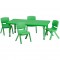 Kids Extra Strong Large Table, Green