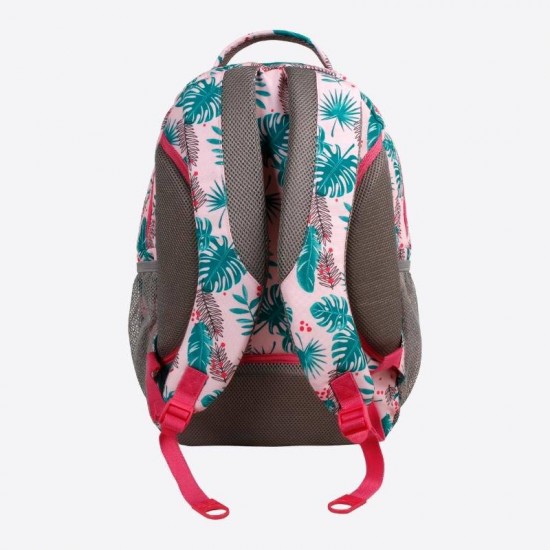 J World 18inch Cornelia Backpack, Palm Leaves