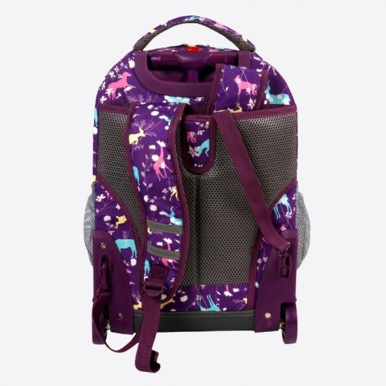J World 18inch Rolling Backpack, Safari J World 18inch Rolling Backpack, Safari
