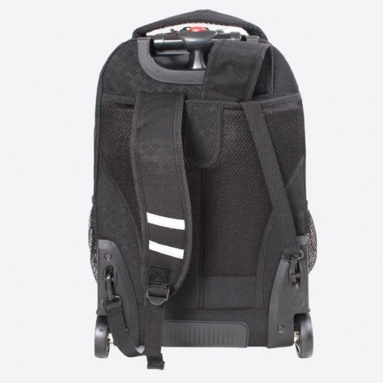 J World 20inch Sundance Rolling Backpack- Argyle Black J World 20inch Sundance Rolling Backpack- Argyle Black