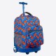 J World 18inch Rolling Backpack, Flamingo