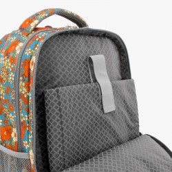 J World 20inch Sundace Laptop Rolling Backpack, Retro Bloom J World 20inch Sundace Laptop Rolling Backpack, Retro Bloom