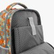 J World 20inch Sundace Laptop Rolling Backpack, Retro Bloom