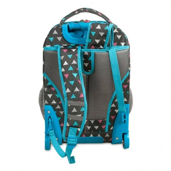 J World 20inch Sundace Laptop Rolling Backpack, Sprinkle J World 20inch Sundace Laptop Rolling Backpack, Sprinkle