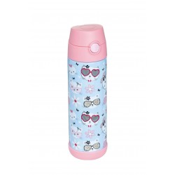 Snug Thermos Water Bottle, Kitty