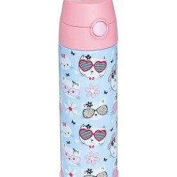 Snug Thermos Water Bottle, Kitty