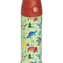 Snug Thermos Water Bottle, Dino