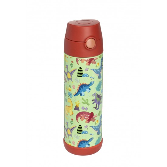 Snug Thermos Water Bottle, Dino