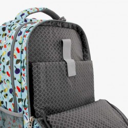 J World 20inch Sundace Laptop Rolling Backpack, Skyshroom