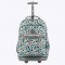 J World 20inch Sundace Laptop Rolling Backpack, Skyshroom