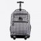 J World 20inch Sundance Rolling Backpack- Houndsooth
