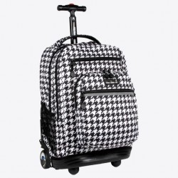 J World 20inch Sundance Rolling Backpack- Houndsooth J World 20inch Sundance Rolling Backpack- Houndsooth