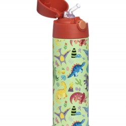 Snug Thermos Water Bottle, Dino
