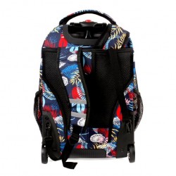 J World 20inch Sundance Rolling Backpack- Botanic
