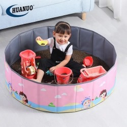 Ball Pit with 100pcs Ocean Balls, Pink Ball Pit with 100pcs Ocean Balls, Pink