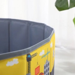 Ball Pit with 50pcs Ocean Balls, Yellow Ball Pit with 50pcs Ocean Balls, Yellow