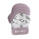 Munchmitt Teething Mitten, Lilac Bloom