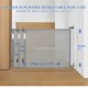 Retractable Baby Gate, Grey, 41inches Height Retractable Baby Gate, Grey, 41inches Height