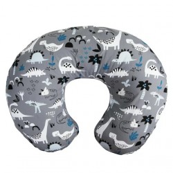 Boppy Nursing Pillow and Positioner, Gray Dino