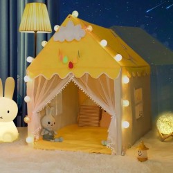 Teepee Large Play Tent, Yellow Teepee Large Play Tent, Yellow
