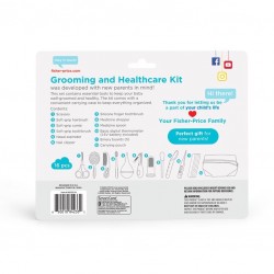 Fisher Price Baby Grooming & Health Care Kit, Set of 16 Fisher Price Baby Grooming & Health Care Kit, Set of 16