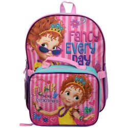 Fancy Nancy 16" Backpack with Detachable Lunch Kit Fancy Nancy 16" Backpack with Detachable Lunch Kit