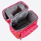 J World Insulated Lunch Bag- Pink Button