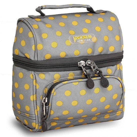 J World Insulated Lunch Bag, Candy Buttons