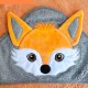 BUBBAS Bamboo Infant to Toddler Hooded Towel, Fox