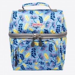 J World Insulated Lunch Bag- Sky Leaves