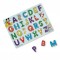 Melissa and Doug Wooden Alphabet Peg Puzzle