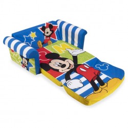 Marshmallow Mickey Mouse 2-in-1 Flip Open Sofa