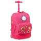 J World 16inch Sparkle Rolling Backpack, Daisy