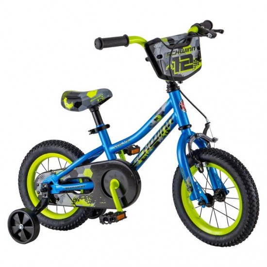 Schwinn Duet 12" Kids' Bike - Teal Blue Schwinn Duet 12" Kids' Bike - Teal Blue