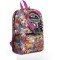FAB NY Emoji 17inch Backpack With Headphone