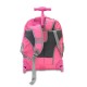 J World 16inch Sparkle Rolling Backpack, Daisy