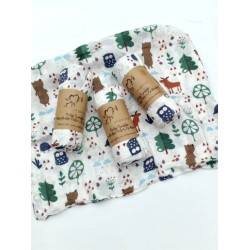 Large Muslin Bamboo Receiving Blanket