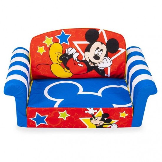 Marshmallow Mickey Mouse 2-in-1 Flip Open Sofa Marshmallow Mickey Mouse 2-in-1 Flip Open Sofa