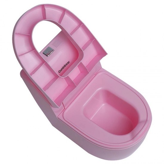 Ouinbear Simulating Modern Toilet Potty With Flushing Sound Ouinbear Simulating Modern Toilet Potty With Flushing Sound