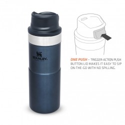 Stanley Trigger Action Travel Mug, Blue