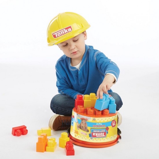 Tonka 25 Pc Construction Set W/ Helmet
