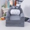 Plush 3-in-1 Foldable Kids Sofa, Grey Totoro