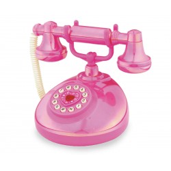 Play Zone Pink Classic Talking Telephone Play Zone Pink Classic Talking Telephone