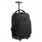 J World Sunny 17inch Rolling Backpack, Black