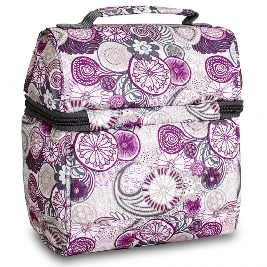 J World Insulated Corey Lunch Bag, Lemon J World Insulated Corey Lunch Bag, Lemon