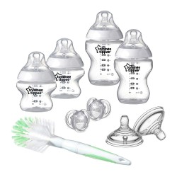 Tommee Tippee Closer To Nature Newborn Feeding Bottle Starter Set Tommee Tippee Closer To Nature Newborn Feeding Bottle Starter Set