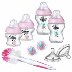 Tommee Tippee Closer To Nature Newborn Feeding Bottle Starter Set Tommee Tippee Closer To Nature Newborn Feeding Bottle Starter Set