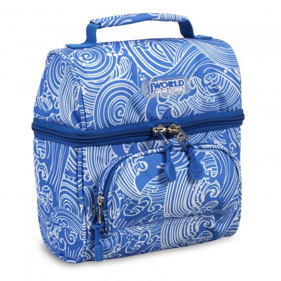 J World Insulated Corey Lunch Bag, Crush J World Insulated Corey Lunch Bag, Crush